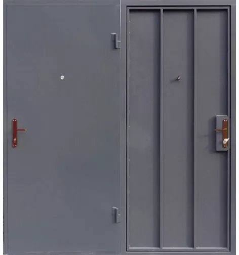 Сварная профильная дверь Металл 2мм